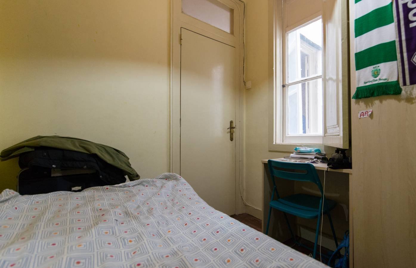 Light-Filled Private Single Room 7 in Student Residence — Saldanha 3D, São Sebastião da Pedreira